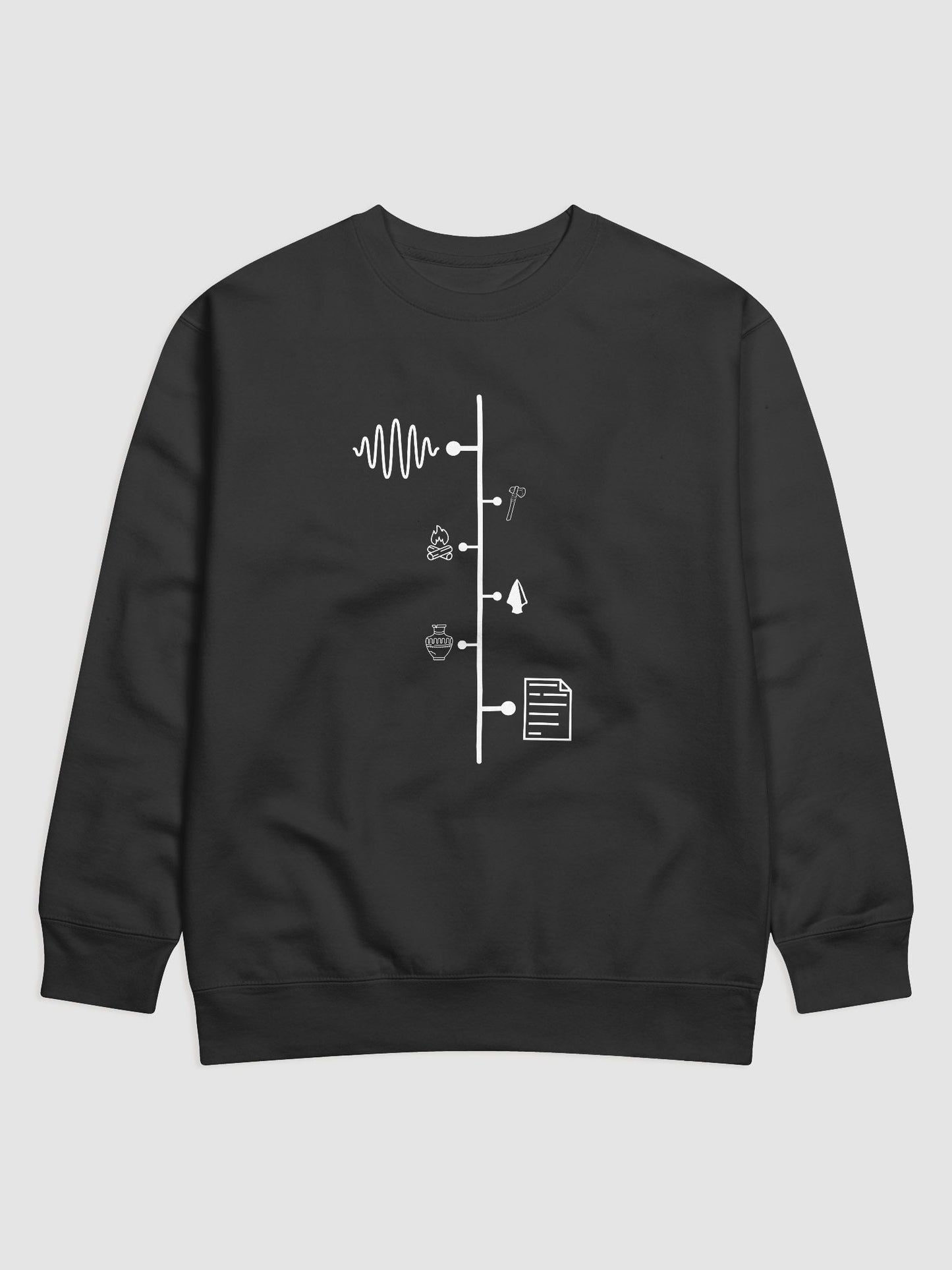 Sound Came Before Paper sweatshirt