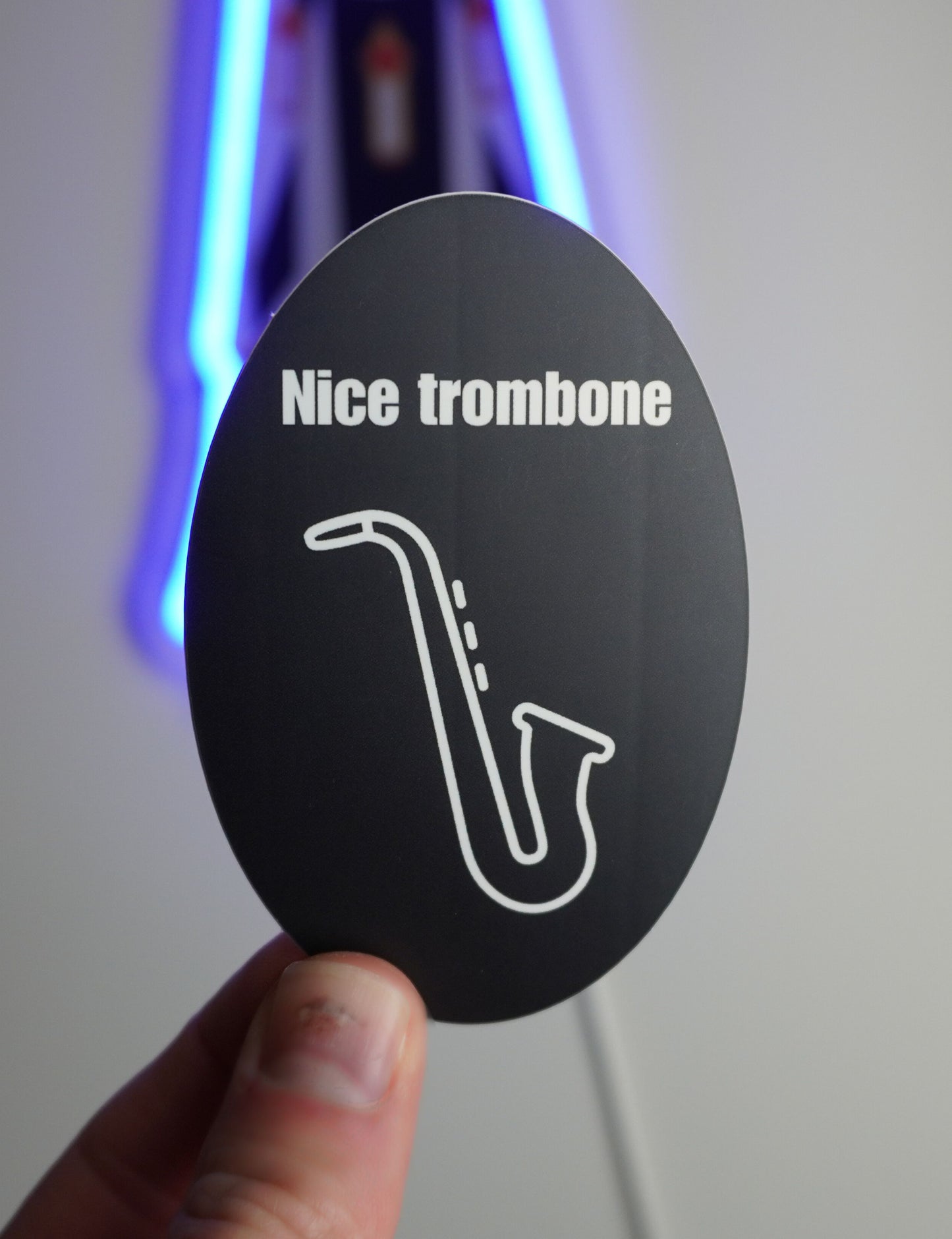 Nice Trombone sticker (2 pack)