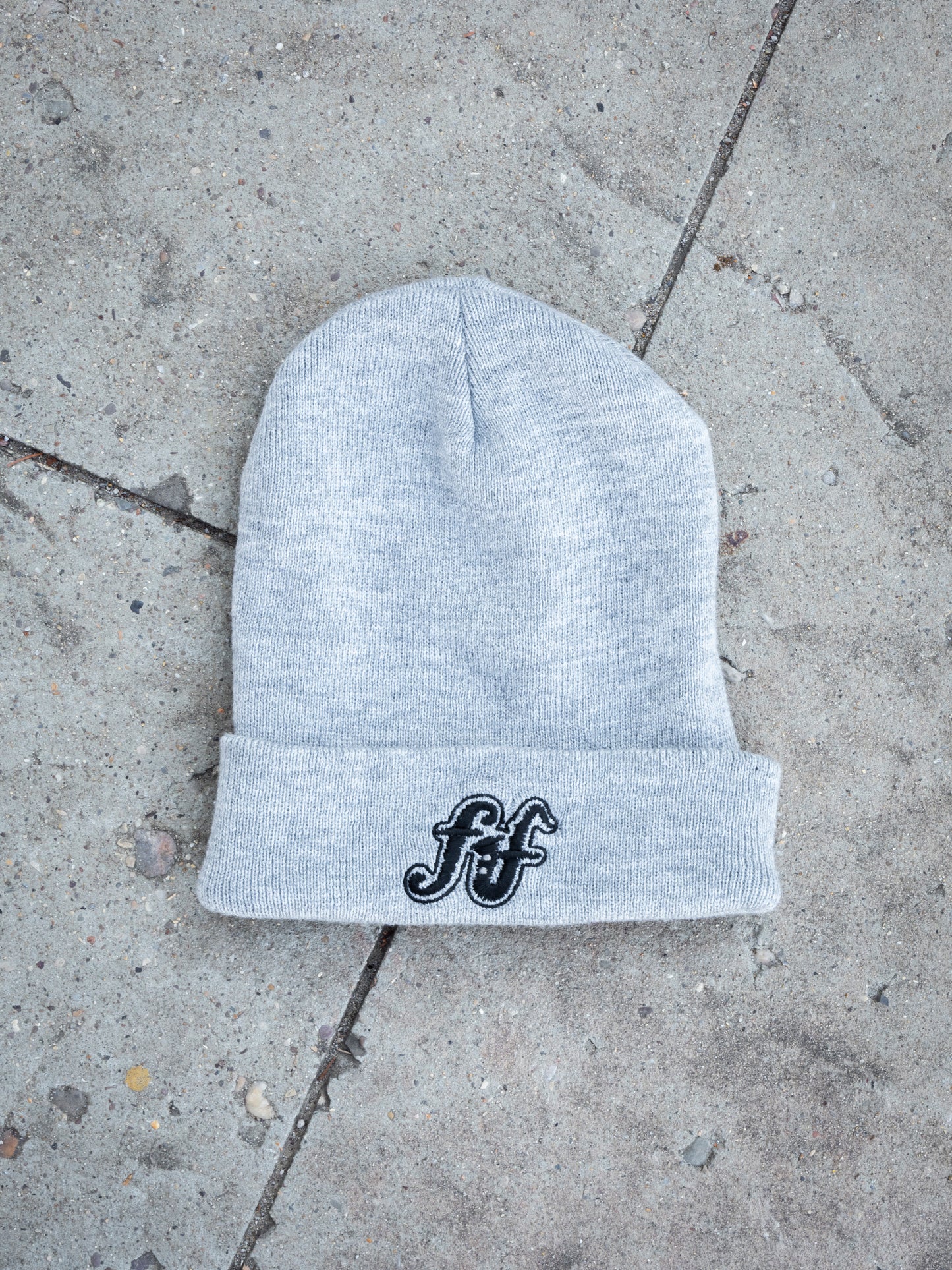 Beanie with FoolishFrankie logo