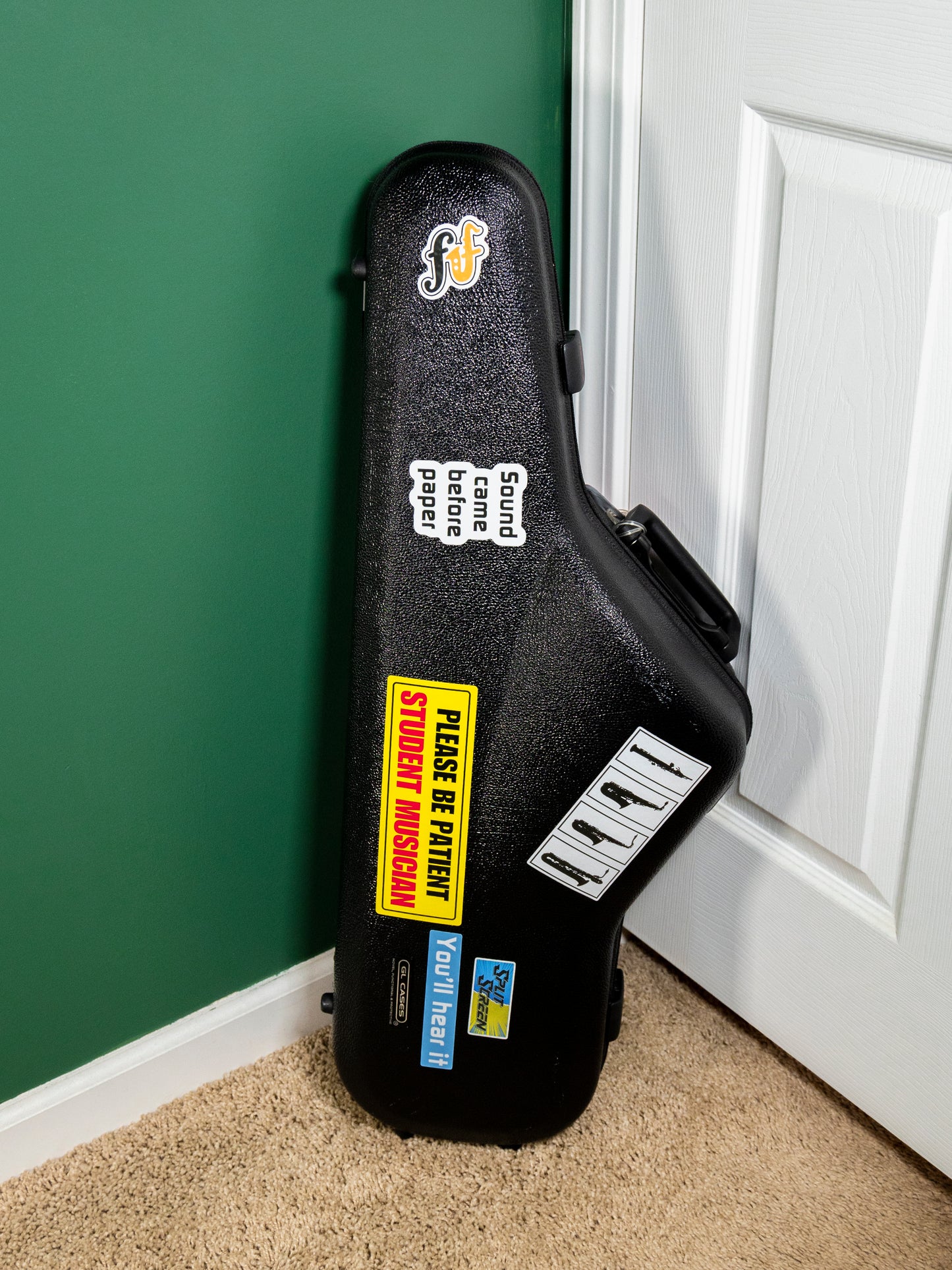 Student musician sticker